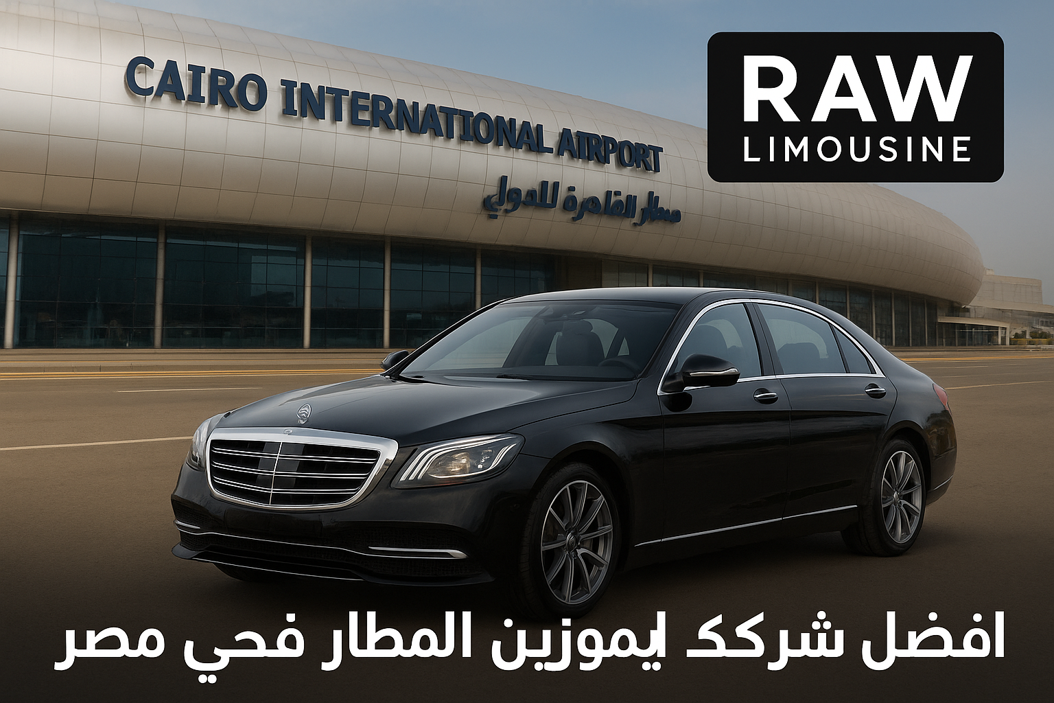 Raw Limousine – أفضل شركة ليموزين المطار في مصر | حجز سريع ومضمون